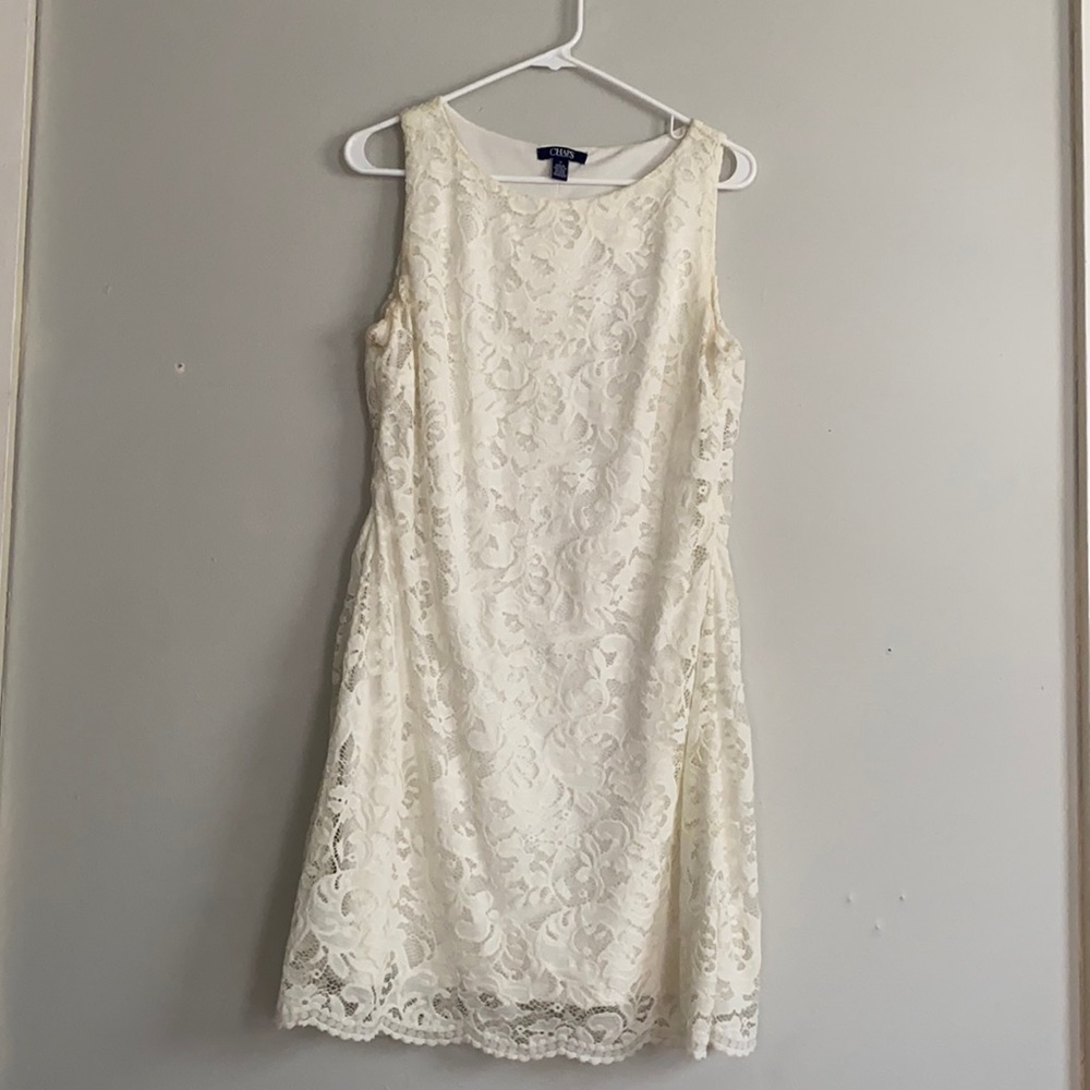 White dress